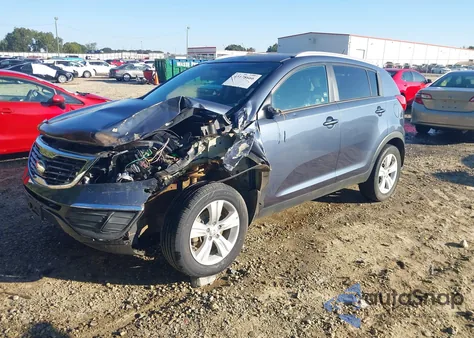 2013 Kia Sportage Lx из США, поврежденный, VIN KNDPB3A29D7377675